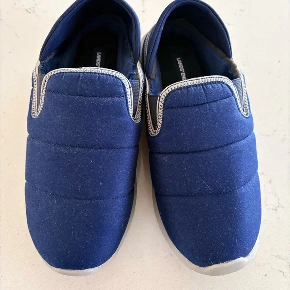 Lands' End Navy Slip-On Shoes - Picture 4 of 8